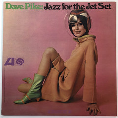 DAVE PIKE Jazz For The Jet Set (LP, 2007, Atlantic) Reissue Herbie Hancock VG+