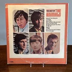 The Animals The Best Of The Animals Vinyl Record 1966 Mono Pressing *see Notes*