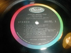 Beatles MAGIC MYSTERY TOUR Rainbow Stereo LP 1967 Pop Psych Acid John Lennon