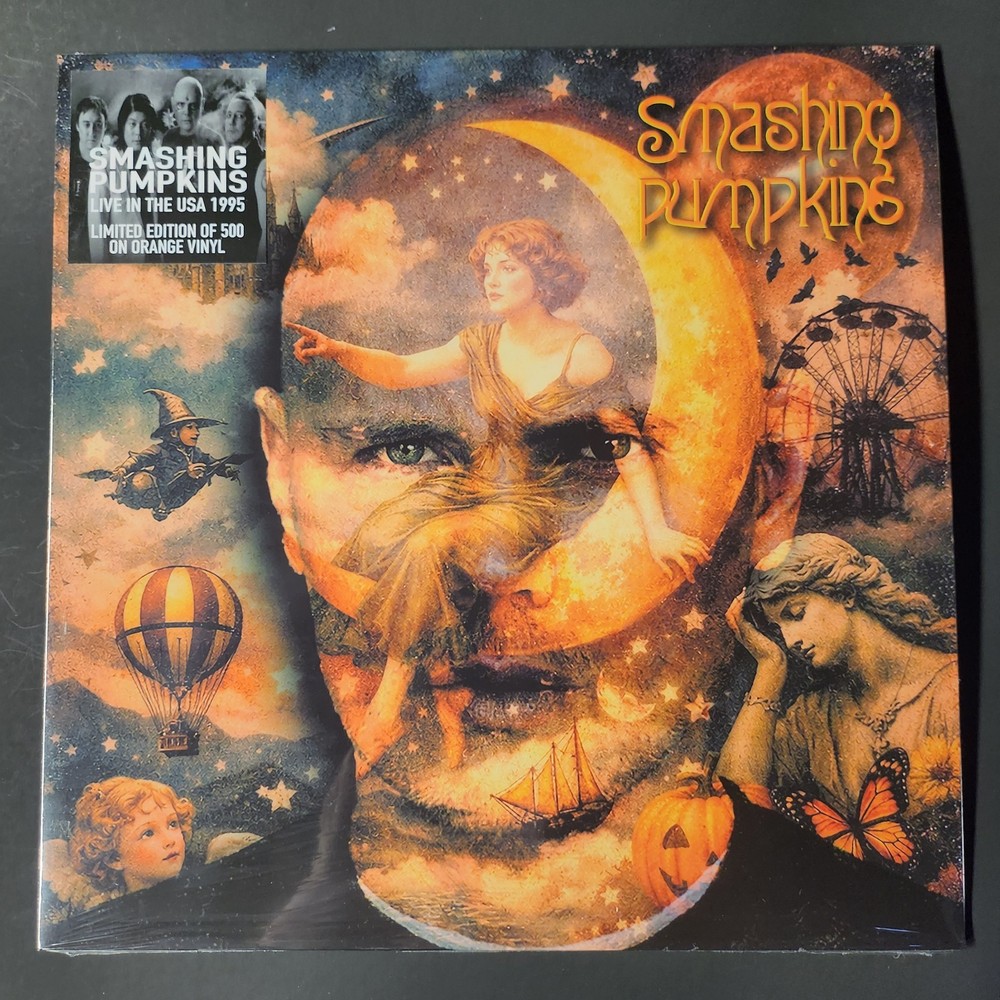 Smashing Pumpkins Live in the USA 1995 Limited Edition of 500 Orange Vinyl