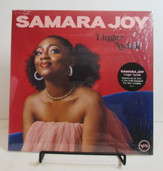 12×12″ Poster SIGNED by SAMARA JOY “Linger Awhile” LP 2022 Verve Records Vinyl