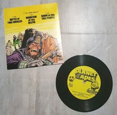 Vtg Peter Pan Marvel Disney Fox Pre-School 10 Set 45rpm 33 1/3 7″ Records Boxed