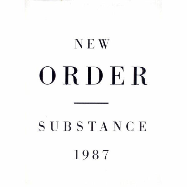 New Order Substance Embossed Cover USA 1987 Qwest 2 LP NM w INNERS