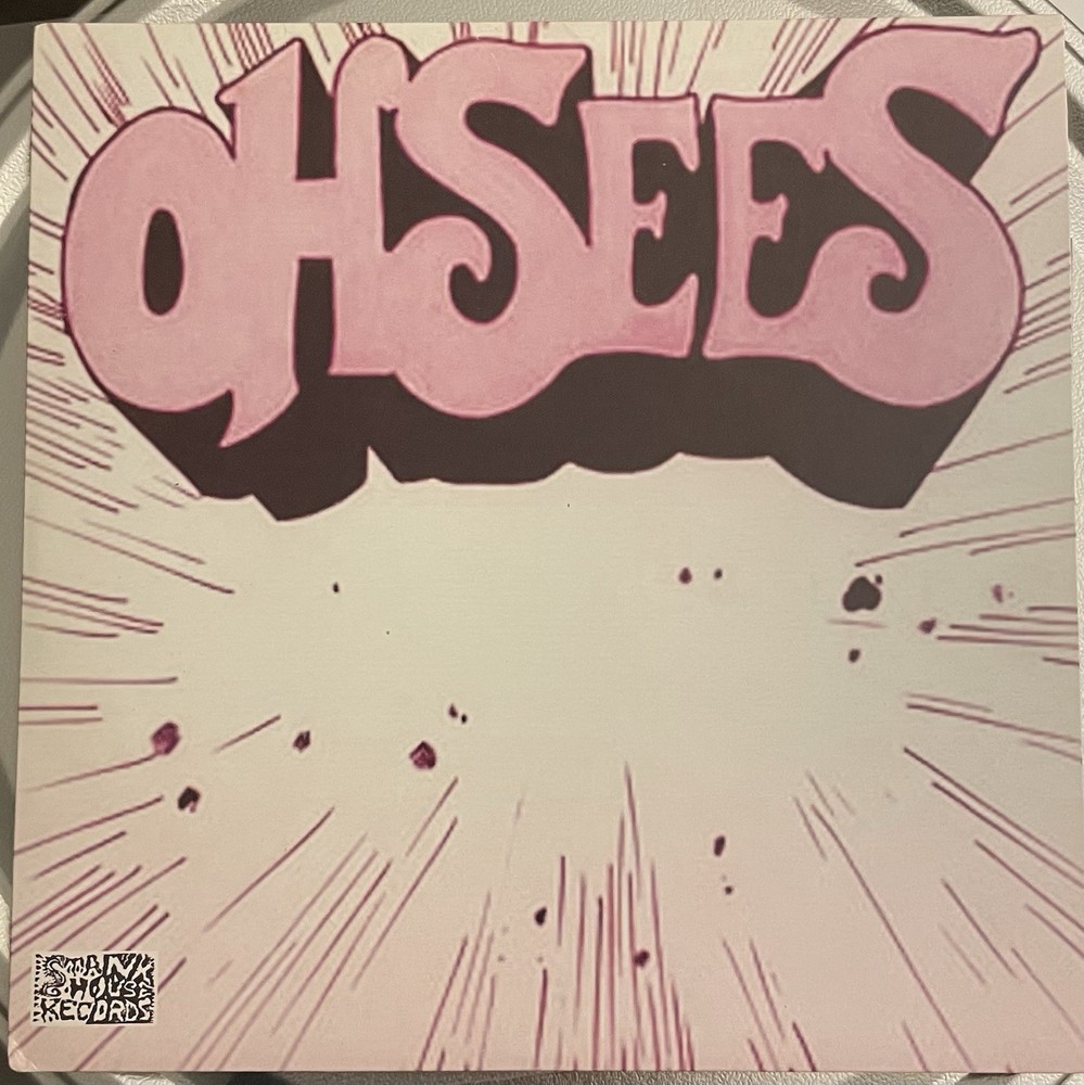 OH SEES PAUL CARY 7″ BLACK GRAY NEW coachwhips pink brown fuzz damaged bug Yikes