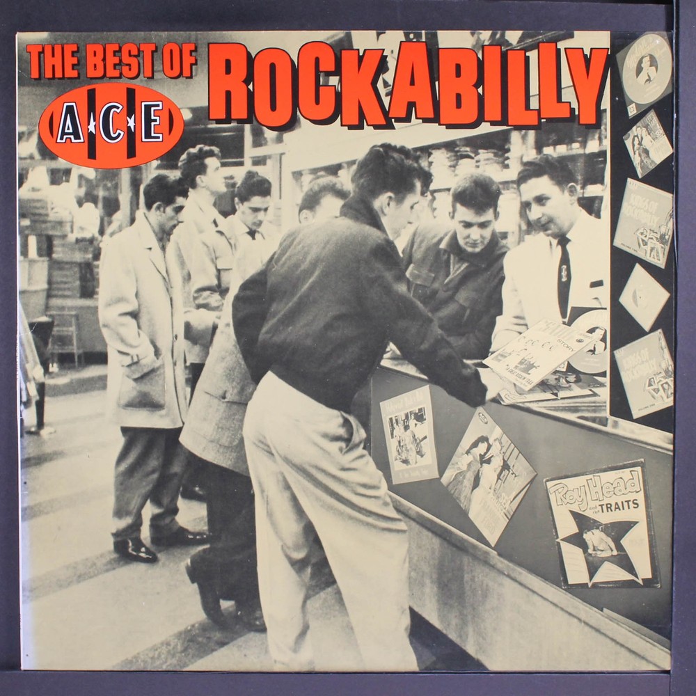 VARIOUS: the best of ace rockabilly ACE 12″ LP 33 RPM United Kingdom