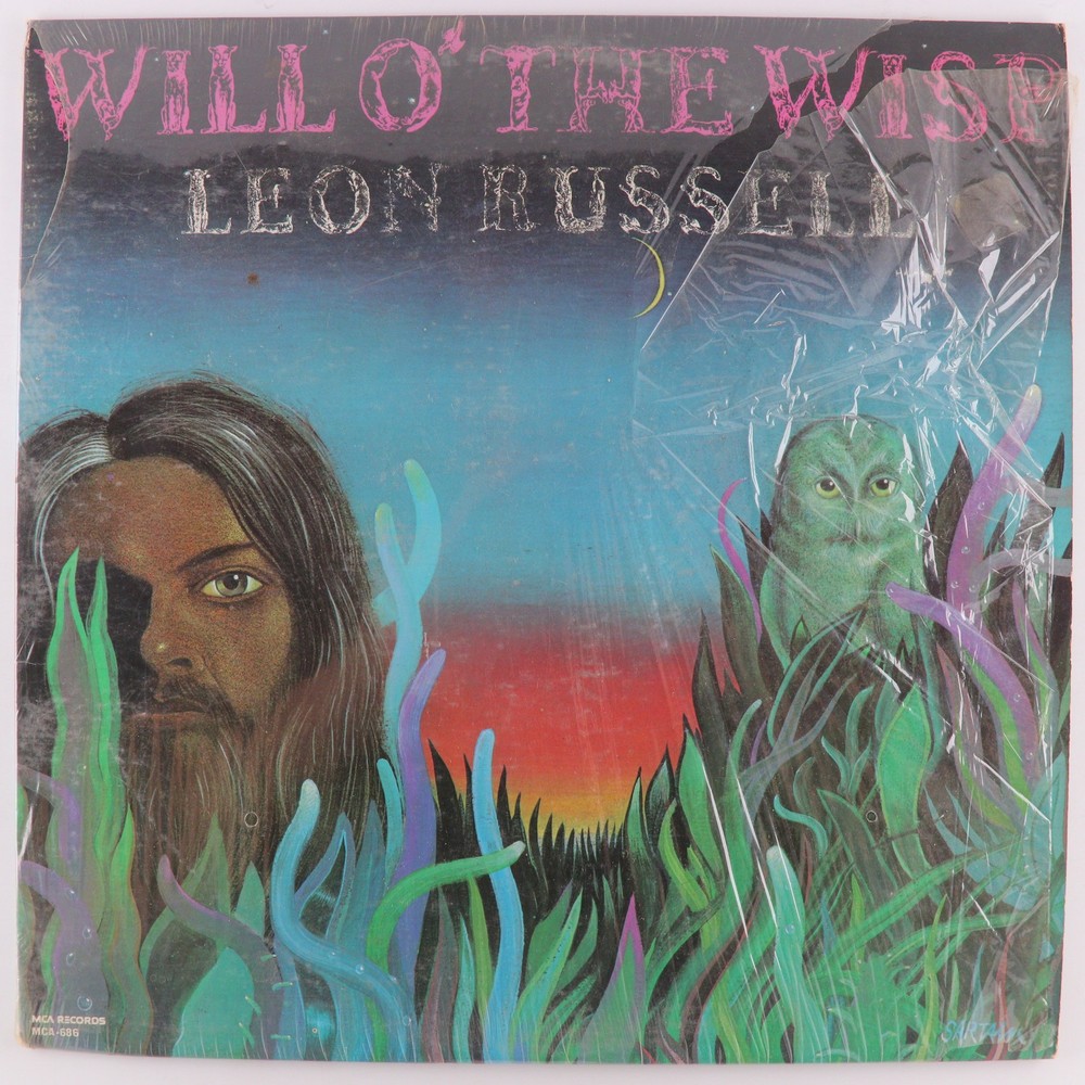 Leon Russell Will O’ The Wisp 1979 Reissue 12″ LP Vinyl Record MCA-686 SRL-52020
