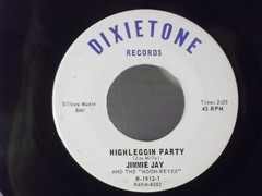 Jimmie Jay&Moon-Reyes,Dixie.1912″Highleggin Party”US,7″45,Rockabilly,Stamped #sM