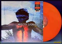 MISERY SIGNALS Of Malice And The Magnum Heart LP on ORANGE VINYL New SEALED
