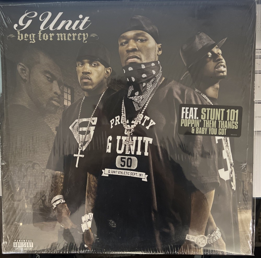 G-Unit “Beg For Mercy” 2 Vinyl L.P. New Sealed Original Pressing!