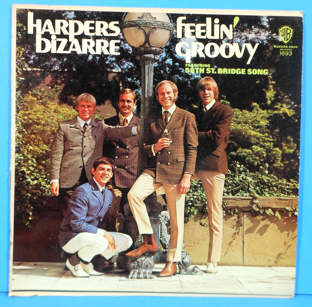 HARPERS BIZAARE FEELIN’ GROOVY LP 1967 MONO ORIGINAL NICE CONDITION! VG/VG+!!A