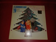 33RPM Record : lionel barrymore christmas carol : MGM holiday
