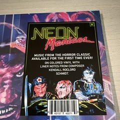 Kendall Roclord Schmidt Neon Maniacs O.S.T. Colored Vinyl LP Terror Vision