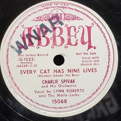 1952 CHARLIE SPIVAK Orchestra 78 RPM 10 ABBEY 15068 VG Shellac DISC JOCKEY