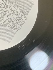 UK 1980 JOY DIVISION Unknown Pleasures LP VINYL TEXTURED New Order Factory