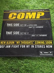 Def Jam Fight for NY EA Sports Record LP Promotional Very RARE