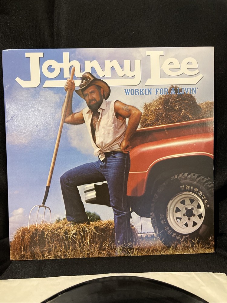 Johnny Lee – Workin’ For A Livin’ Album LP Vinyl, 1-25125, 1984 Release