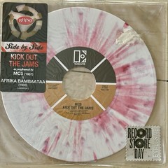 MC5 / Afrika Bambaataa Kick Out The Jams 7″ | RSD 2012 | Pink White Splatter New