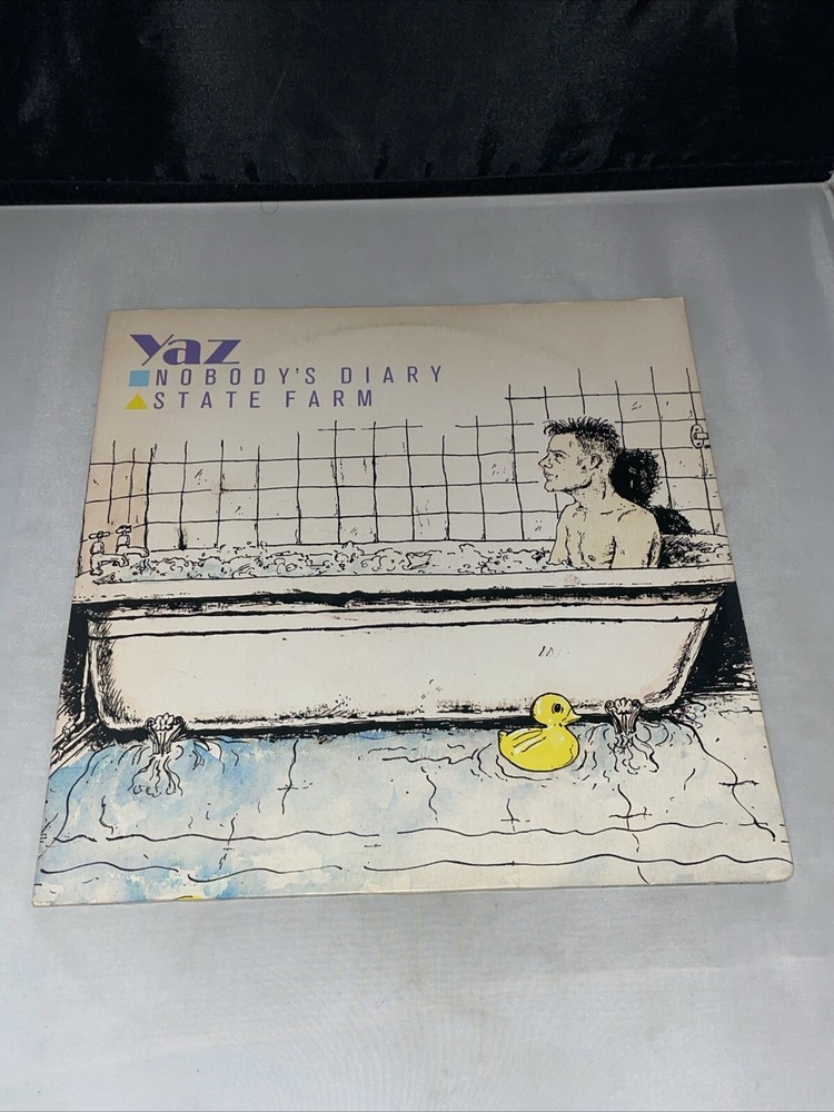 Yaz US 12 Nobody’s Diary State Farm Yazoo Vince Clarke Alison Moyet 83 VG+ 45rpm