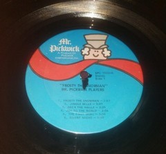 Frosty the Snowman LP Pickwick SPC-1503 vg+ Christmas