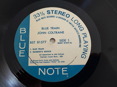 John Coltrane Blue Note 81577 LP “Blue Train RARE Liberty Lee Morgan ~ NM Beauty