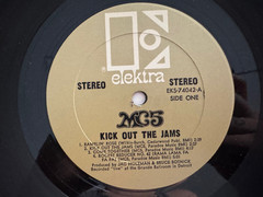 MC5 “Kick Out The Jams” Gatefold LP – Elektra EKS 74024 ~ Censored Punk NM