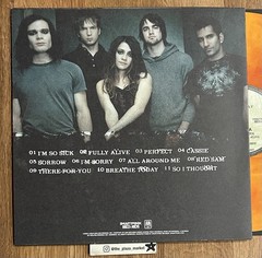 Flyleaf Self-titled vinyl record Red/Yellow Galaxy color New
