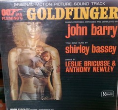 John Barry GOLDFINGER Orginal Motion Soundtrack LP Album -UAL 4117