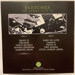 Television : Sketches – The Demos (1974-75) VINYL RECORD : Marquee Moon RAMONES