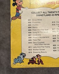 Vintage Walt Disney’s Song of the South Record 45 RPM Zip-A-Dee-Doo-Dah 1975