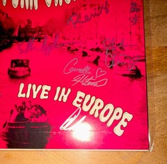 Vinyl GHOST FUNK ORCHESTRA LIVE IN EUROPE Record Signed Full Band RSD26