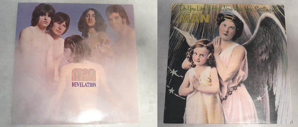 Two vintage Man LPS 1st Pressings