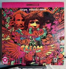CREAM Disraeli Gears LP 1967 ATCO stereo MONARCH SD 33-232 1st Press EX/VG OIS