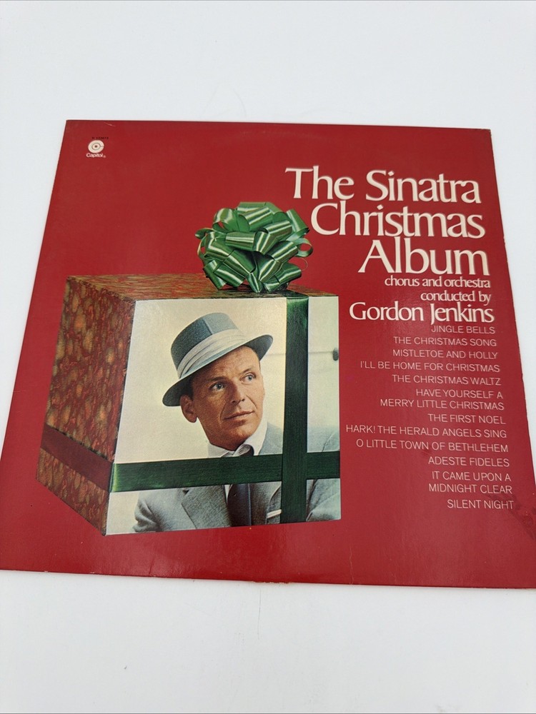 Frank Sinatra The Sinatra Christmas Album Vinyl LP Capitol Holiday 33 RPM EX/VG+