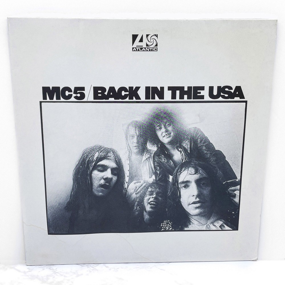 MC5 – Back in the USA [VINYL LP] 1970 • First German Pressing! •Atlantic Records
