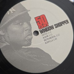 50 Cent Vinyl Window Shopper Promo 12″ Record Hustlers Ambition Get Rich G Unit