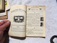 1931 Japanese NIPPON-POLYDOR RECORDS Catalogue Chikuonki Shokai Record CATALOG
