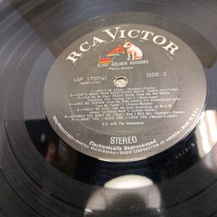 Elvis’ LP Golden Records – RCA ‎LPM-1707 Black Label 1958 Stereo VG