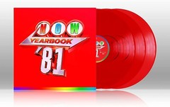 NOW YEARBOOK – 81 – 3-LP – RED VINYL – LTD. ED. – BRAND NEW – FREE SHIPPING!