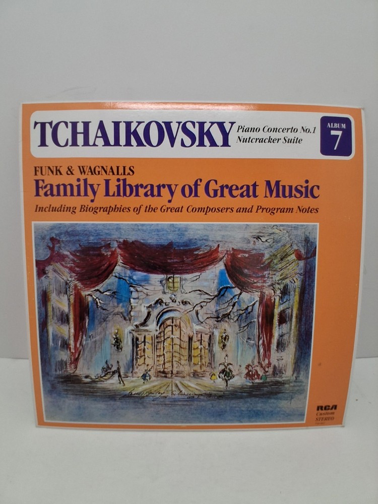 Tchaikovsky Piano Concerto No 1 Nutcracker Suite FW 607 Vinyl Record