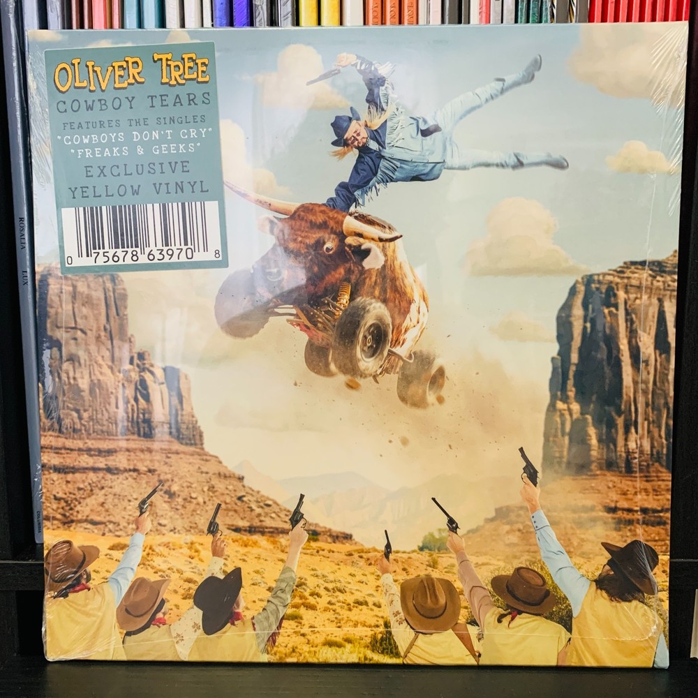 Oliver Tree – Cowboy Tears Canary Yellow Vinyl LP New Sealed Atlanic Records