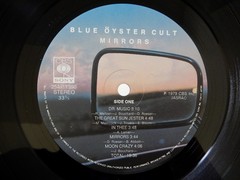 Blue Oyster Cult Mirrors CBS/Sony 25AP 1390 Japan VINYL LP OBI