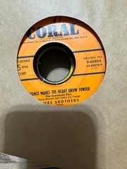 Vintage 45 RPM Record Album Lot of 12 RCA Victor Decca Columbia Mercury Coral