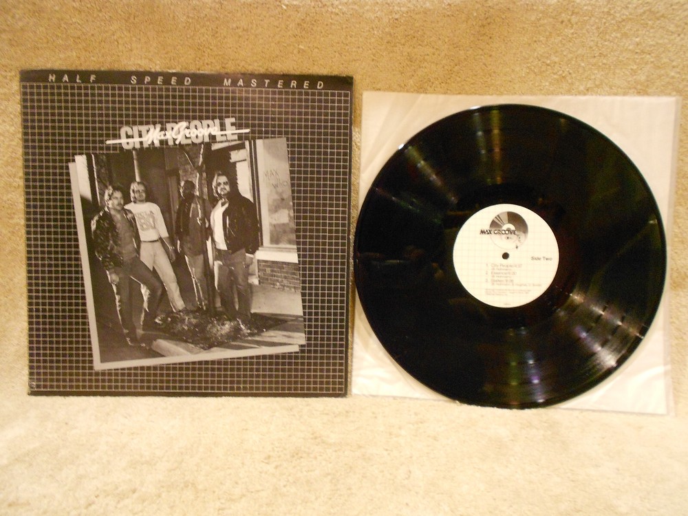 MAX GROOVE – City People -Private Jazz Funk Fusion LP Vinyl Record -NM/EXC -SEE!