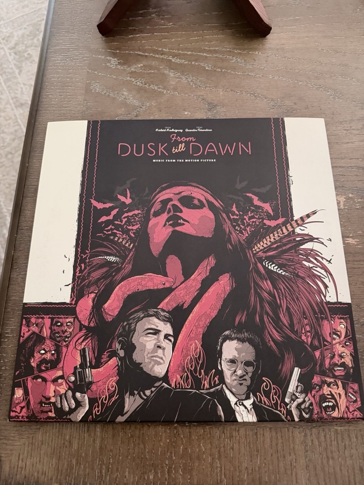 From Dusk Till Dawn OST Waxwork Records Blood Splatter LP #481/5500 Ltd NM