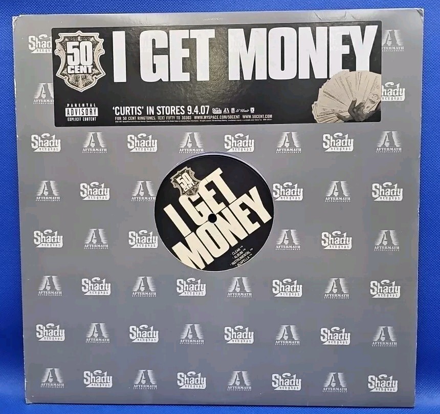 50 Cent – I Get Money Original 2007 Press 12″ PROMO in Original Cover