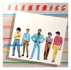 ELEKTRICS CURRENT EVENTS 12″ Album ’80 Synth-Pop New Wave Rock DISC MINT- !
