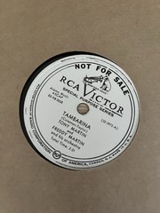 Lot 8 RCA VICTOR Special Purpose Series DJ White Label 78rpm 40s 50s Records !