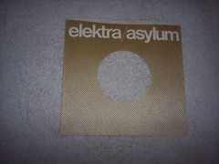 ELEKTRA/ASYLUM RECORDS 7 INCH 45 RPM ORIGINAL SLEEVE ONLY *NO SPLITS #380