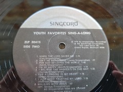 Youth Favorites Gospel Songs 1963 Singspiration Songbook Piano Guitar