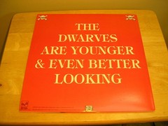 The Dwarves Are Younger & Even Better Looking 2 LP clear & red vinyl 2013 AS IS